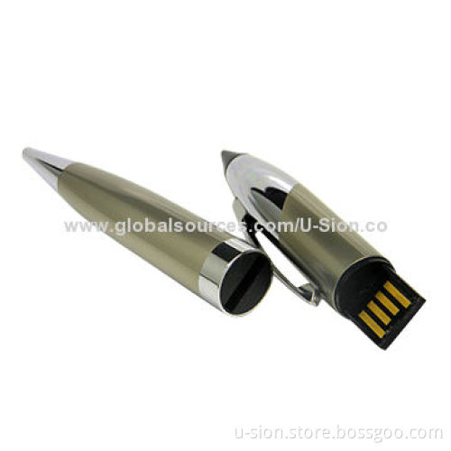 Hot Sale 4GB Full Capacity USB Pen Drive with OEM Logo, Supports USB1.1 and 2.0 Interface